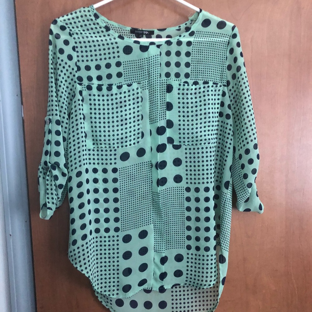 Polka Dot Blouse